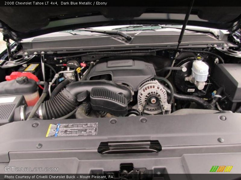 Dark Blue Metallic / Ebony 2008 Chevrolet Tahoe LT 4x4