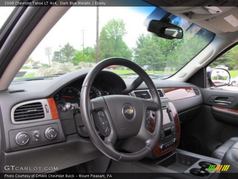 Dark Blue Metallic / Ebony 2008 Chevrolet Tahoe LT 4x4