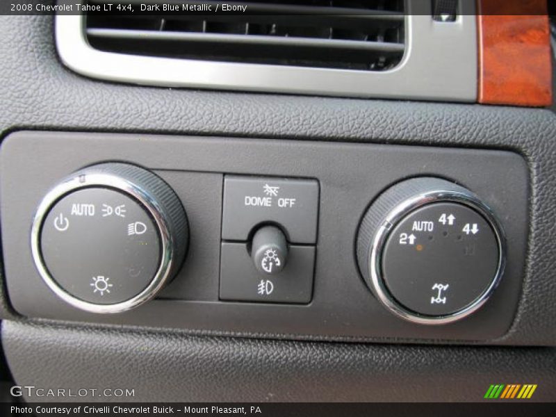 Dark Blue Metallic / Ebony 2008 Chevrolet Tahoe LT 4x4