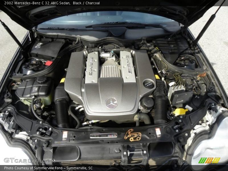  2002 C 32 AMG Sedan Engine - 3.2 Liter AMG Supercharged SOHC 18-Valve V6