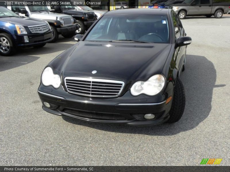 Black / Charcoal 2002 Mercedes-Benz C 32 AMG Sedan