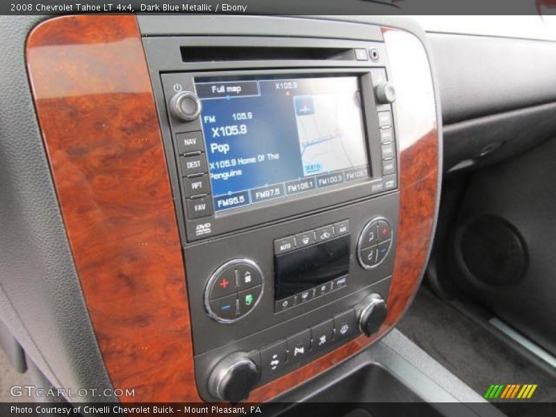 Dark Blue Metallic / Ebony 2008 Chevrolet Tahoe LT 4x4