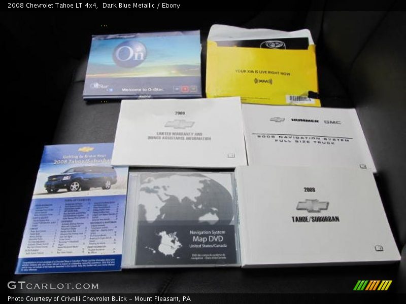 Dark Blue Metallic / Ebony 2008 Chevrolet Tahoe LT 4x4