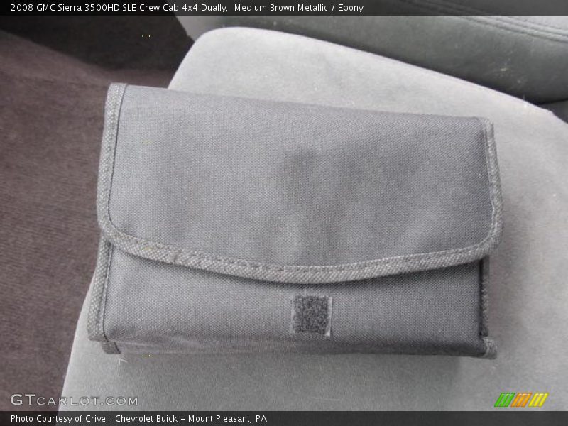 Medium Brown Metallic / Ebony 2008 GMC Sierra 3500HD SLE Crew Cab 4x4 Dually