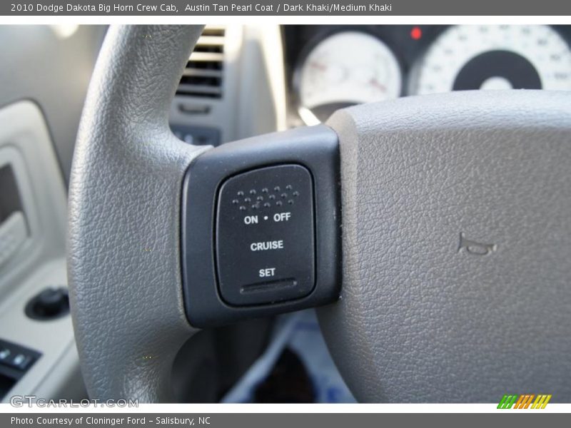 Austin Tan Pearl Coat / Dark Khaki/Medium Khaki 2010 Dodge Dakota Big Horn Crew Cab