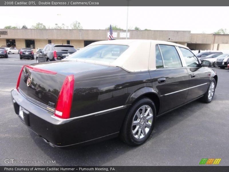 Double Espresso / Cashmere/Cocoa 2008 Cadillac DTS