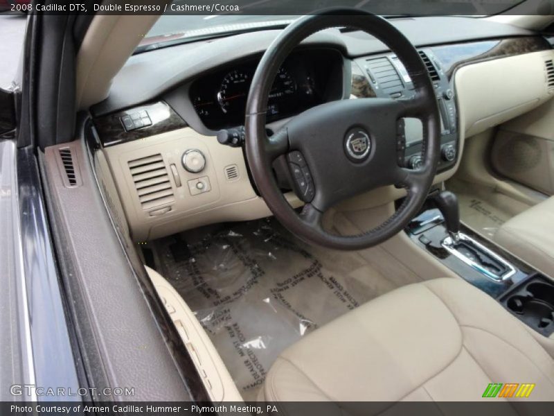 Double Espresso / Cashmere/Cocoa 2008 Cadillac DTS