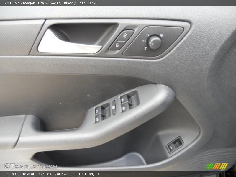 Black / Titan Black 2011 Volkswagen Jetta SE Sedan