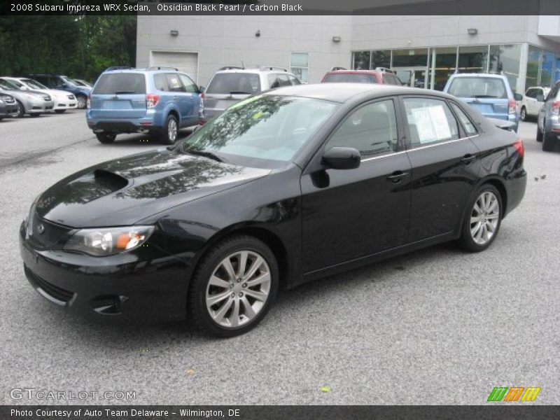 Front 3/4 View of 2008 Impreza WRX Sedan