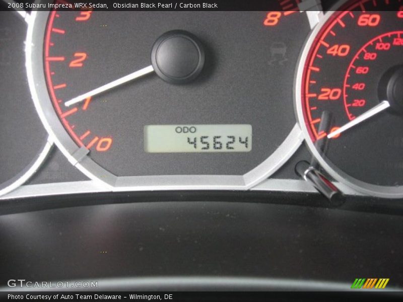 Obsidian Black Pearl / Carbon Black 2008 Subaru Impreza WRX Sedan