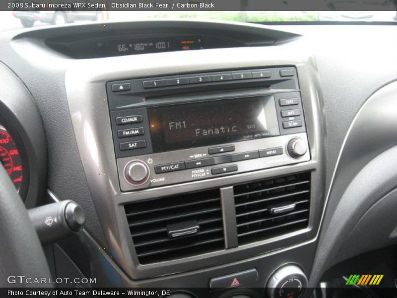 Obsidian Black Pearl / Carbon Black 2008 Subaru Impreza WRX Sedan