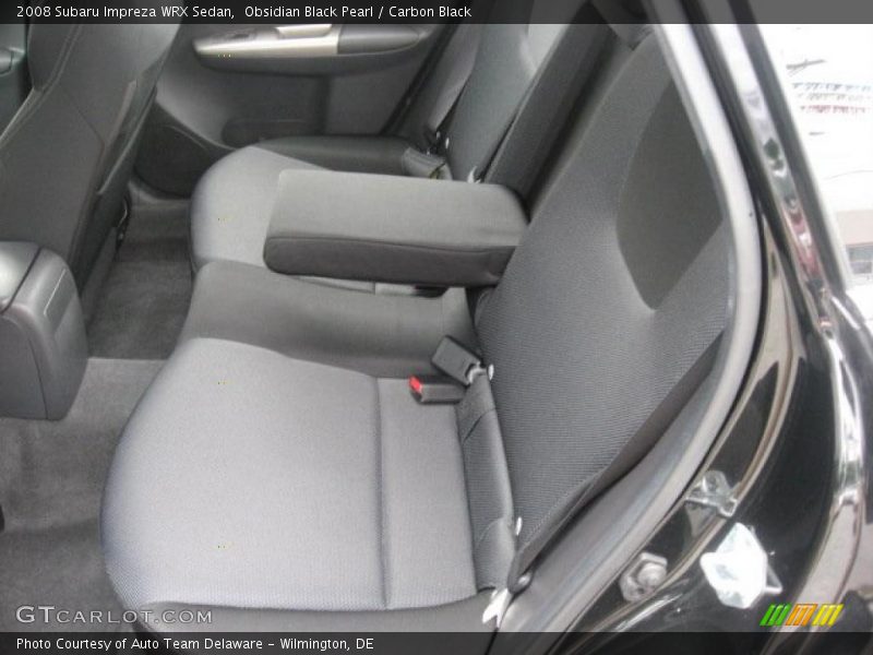 Obsidian Black Pearl / Carbon Black 2008 Subaru Impreza WRX Sedan