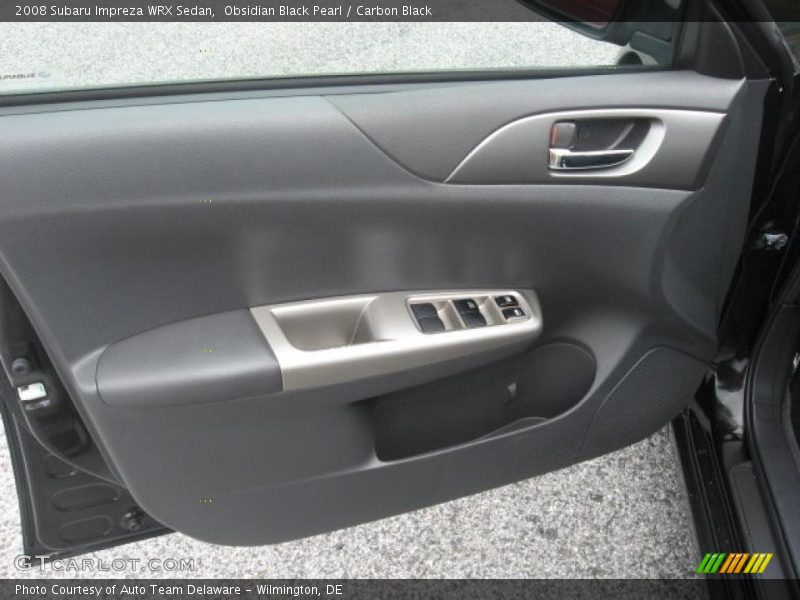 Door Panel of 2008 Impreza WRX Sedan