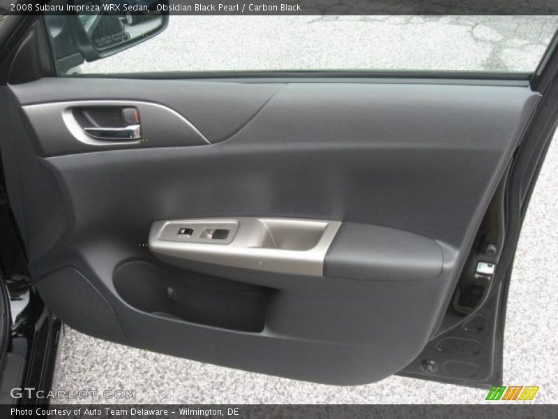 Door Panel of 2008 Impreza WRX Sedan