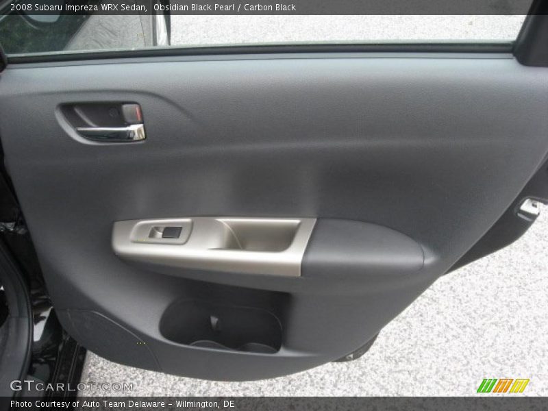 Obsidian Black Pearl / Carbon Black 2008 Subaru Impreza WRX Sedan