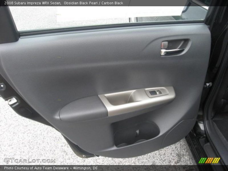 Obsidian Black Pearl / Carbon Black 2008 Subaru Impreza WRX Sedan