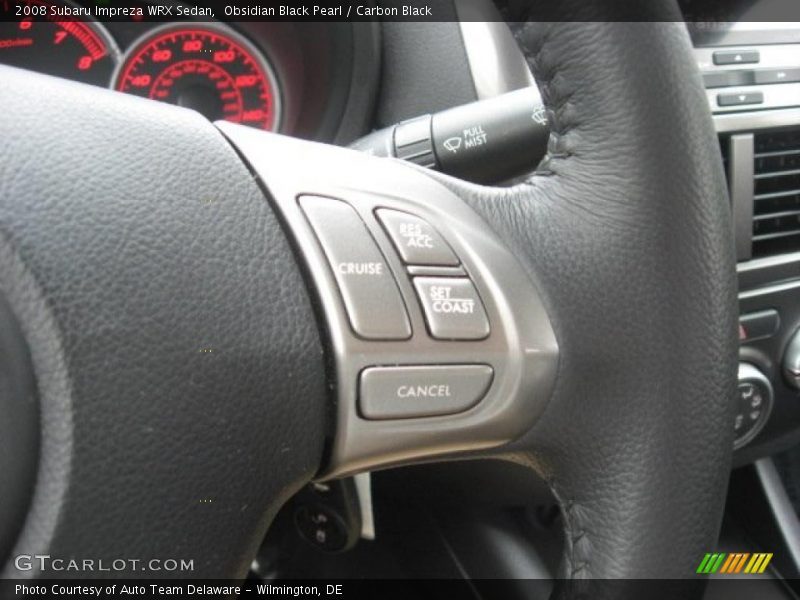 Obsidian Black Pearl / Carbon Black 2008 Subaru Impreza WRX Sedan