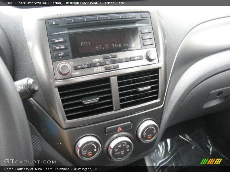 Obsidian Black Pearl / Carbon Black 2008 Subaru Impreza WRX Sedan
