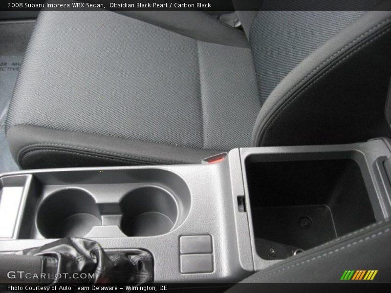 Obsidian Black Pearl / Carbon Black 2008 Subaru Impreza WRX Sedan