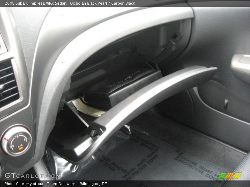 Obsidian Black Pearl / Carbon Black 2008 Subaru Impreza WRX Sedan