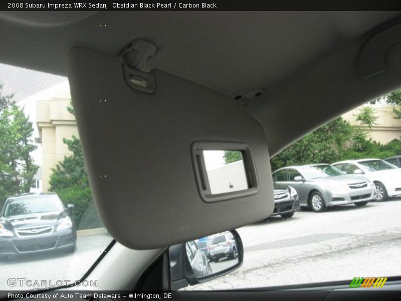 Obsidian Black Pearl / Carbon Black 2008 Subaru Impreza WRX Sedan
