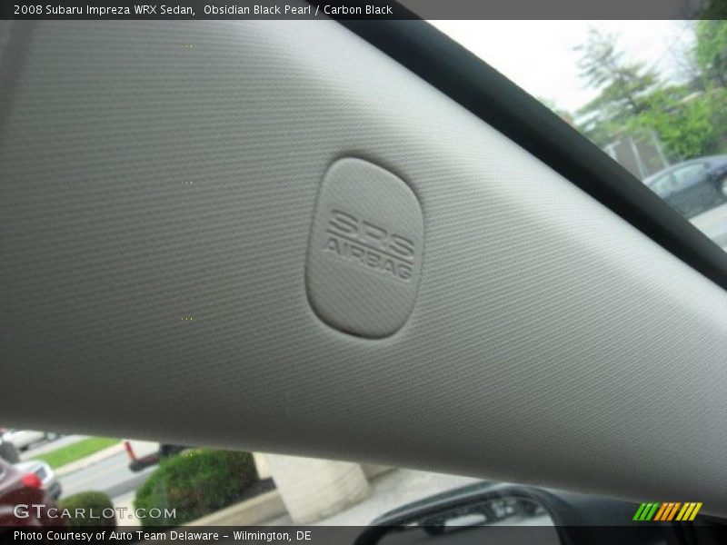 Obsidian Black Pearl / Carbon Black 2008 Subaru Impreza WRX Sedan