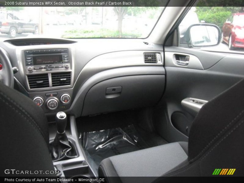 Obsidian Black Pearl / Carbon Black 2008 Subaru Impreza WRX Sedan