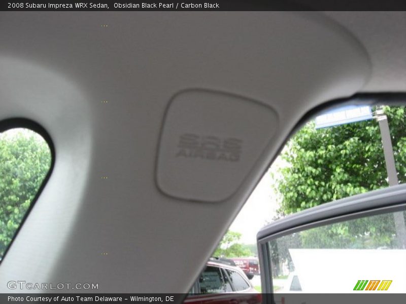 Obsidian Black Pearl / Carbon Black 2008 Subaru Impreza WRX Sedan