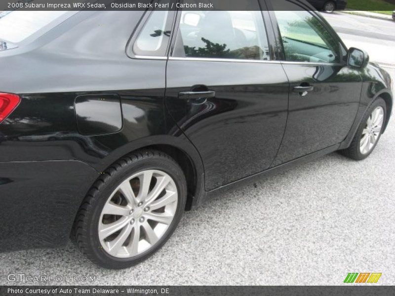 Obsidian Black Pearl / Carbon Black 2008 Subaru Impreza WRX Sedan