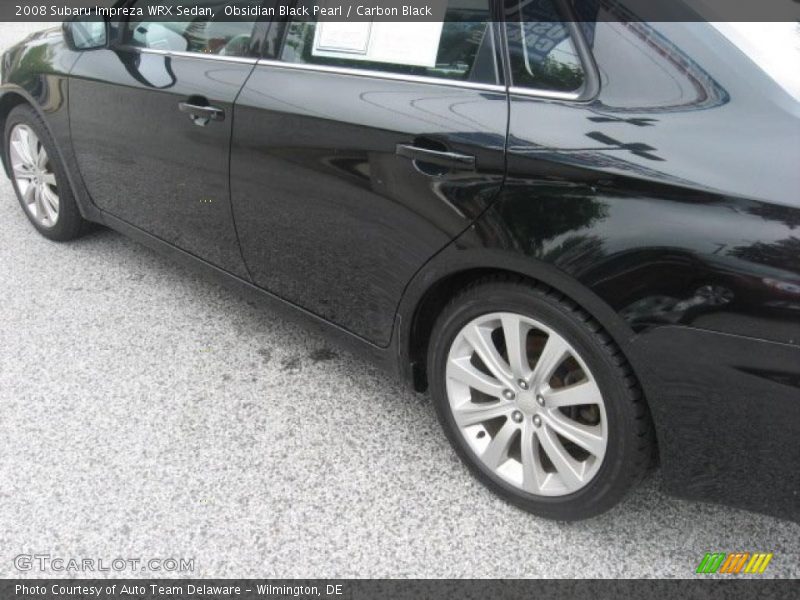 Obsidian Black Pearl / Carbon Black 2008 Subaru Impreza WRX Sedan