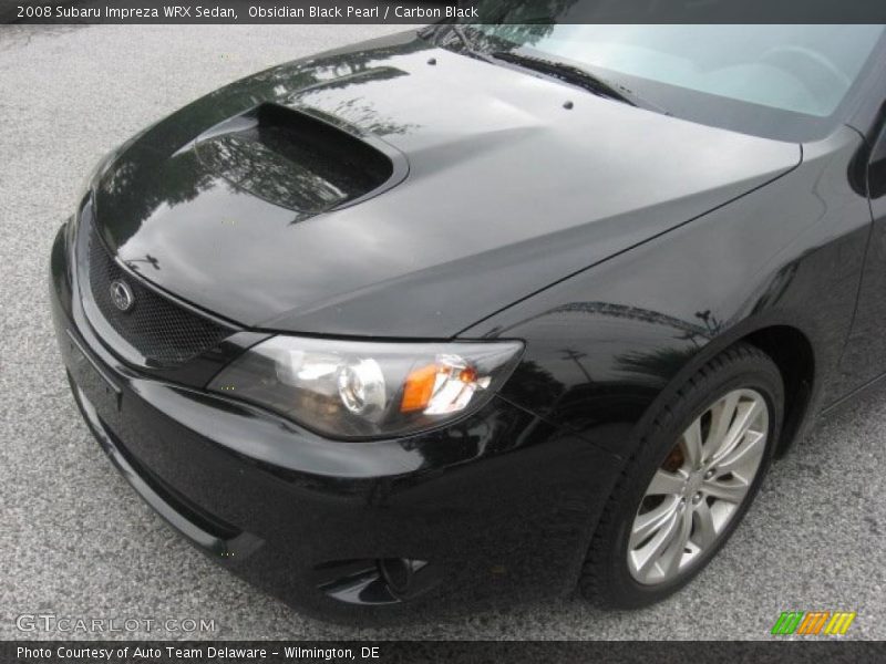 Obsidian Black Pearl / Carbon Black 2008 Subaru Impreza WRX Sedan