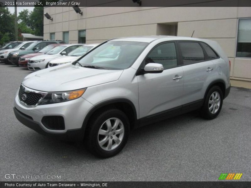 Bright Silver / Gray 2011 Kia Sorento LX