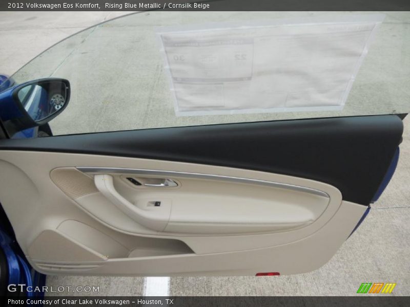 Door Panel of 2012 Eos Komfort