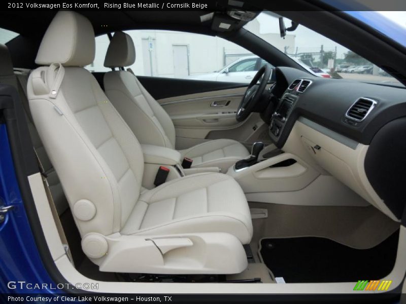  2012 Eos Komfort Cornsilk Beige Interior