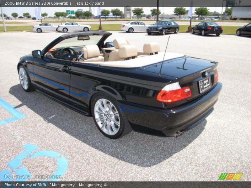 Jet Black / Sand 2006 BMW 3 Series 330i Convertible