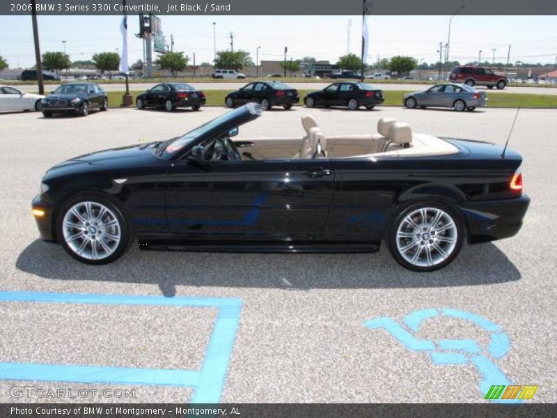 Jet Black / Sand 2006 BMW 3 Series 330i Convertible