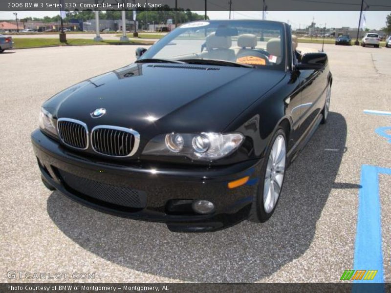 Jet Black / Sand 2006 BMW 3 Series 330i Convertible