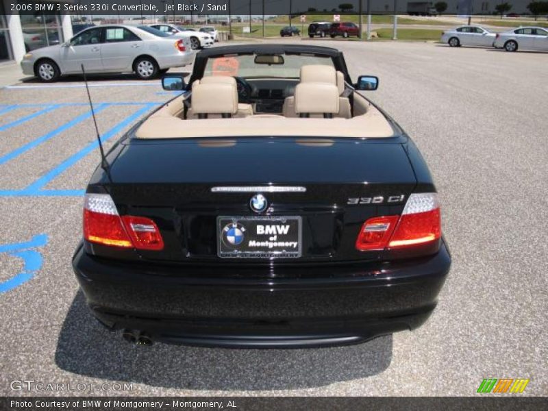 Jet Black / Sand 2006 BMW 3 Series 330i Convertible