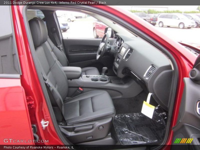  2011 Durango Crew Lux 4x4 Black Interior