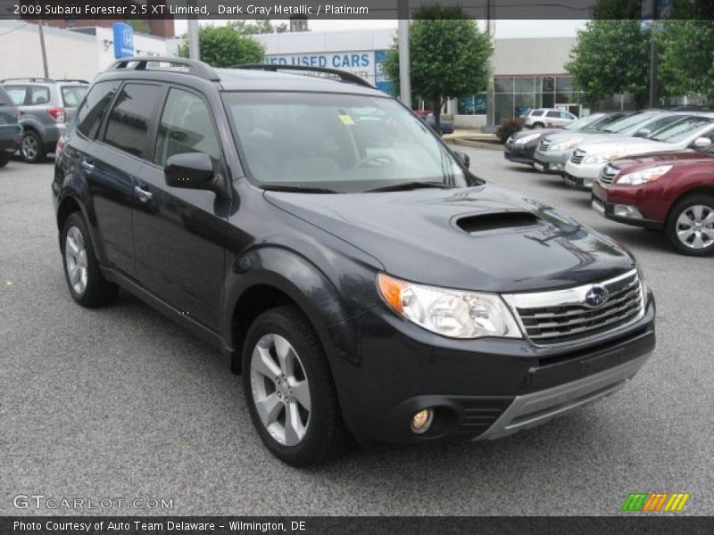 Dark Gray Metallic / Platinum 2009 Subaru Forester 2.5 XT Limited