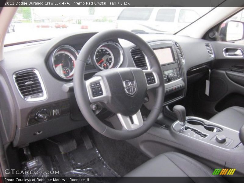  2011 Durango Crew Lux 4x4 Black Interior