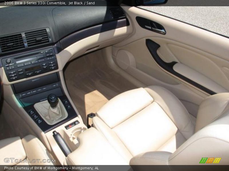 Jet Black / Sand 2006 BMW 3 Series 330i Convertible