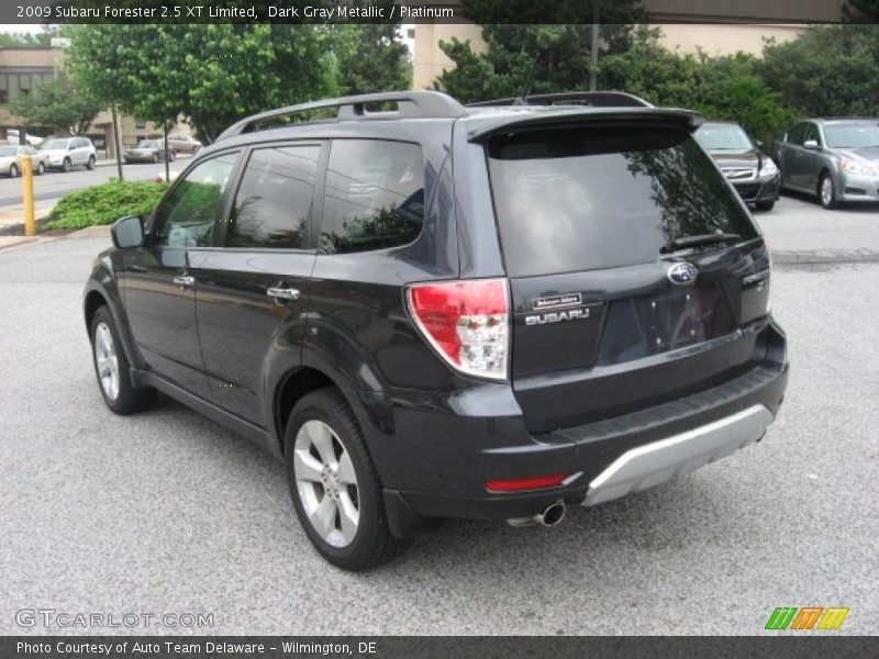 Dark Gray Metallic / Platinum 2009 Subaru Forester 2.5 XT Limited