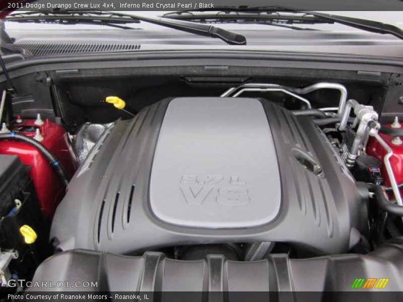  2011 Durango Crew Lux 4x4 Engine - 5.7 Liter HEMI OHV 16-Valve VVT MDS V8