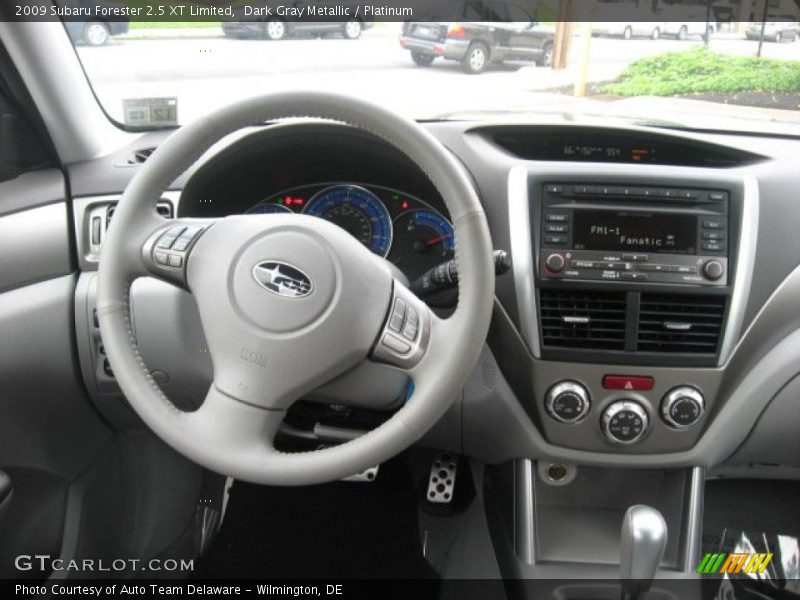 Dark Gray Metallic / Platinum 2009 Subaru Forester 2.5 XT Limited