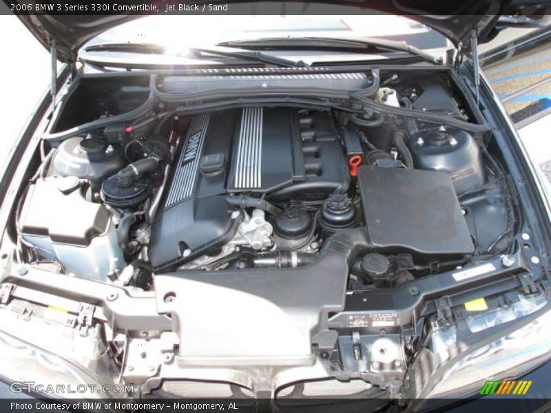Jet Black / Sand 2006 BMW 3 Series 330i Convertible