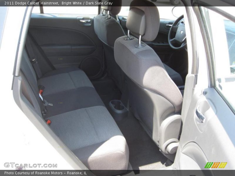 Bright White / Dark Slate Gray 2011 Dodge Caliber Mainstreet