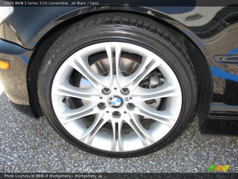 Jet Black / Sand 2006 BMW 3 Series 330i Convertible