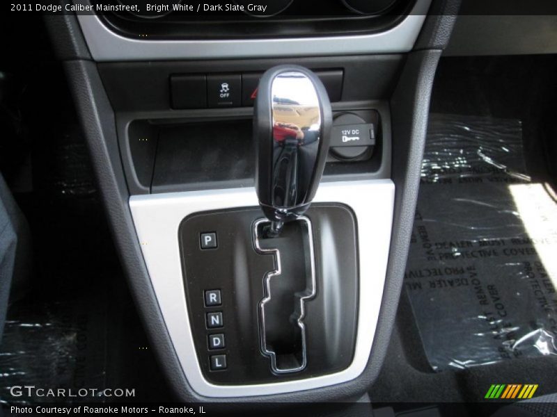 Bright White / Dark Slate Gray 2011 Dodge Caliber Mainstreet