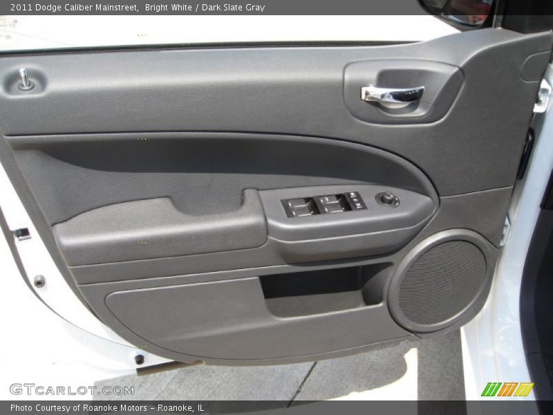 Bright White / Dark Slate Gray 2011 Dodge Caliber Mainstreet